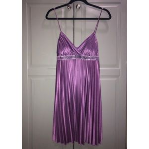 Pleated Cocktail Dress